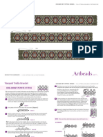 ABT 20201210 05 Vineyard Trellis Toho Aiko Peyote Stitch Beaded Bracelet Diagram