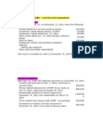 Module 1 - Cash and Cash Equivalents