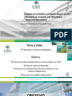 Cuidados de EnfermerÃ - A en Usuarios Con Obesidad y Sindrome MetabÃ Lico