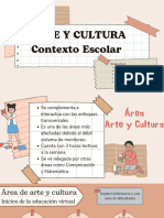Arte y Cultura en El Contexto Escolar Peruano