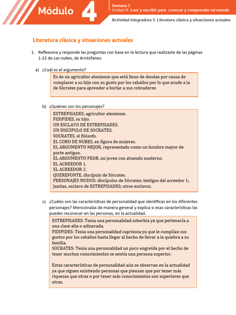 Actividad Integradora 5 Modulo 4 | PDF | Cuentos