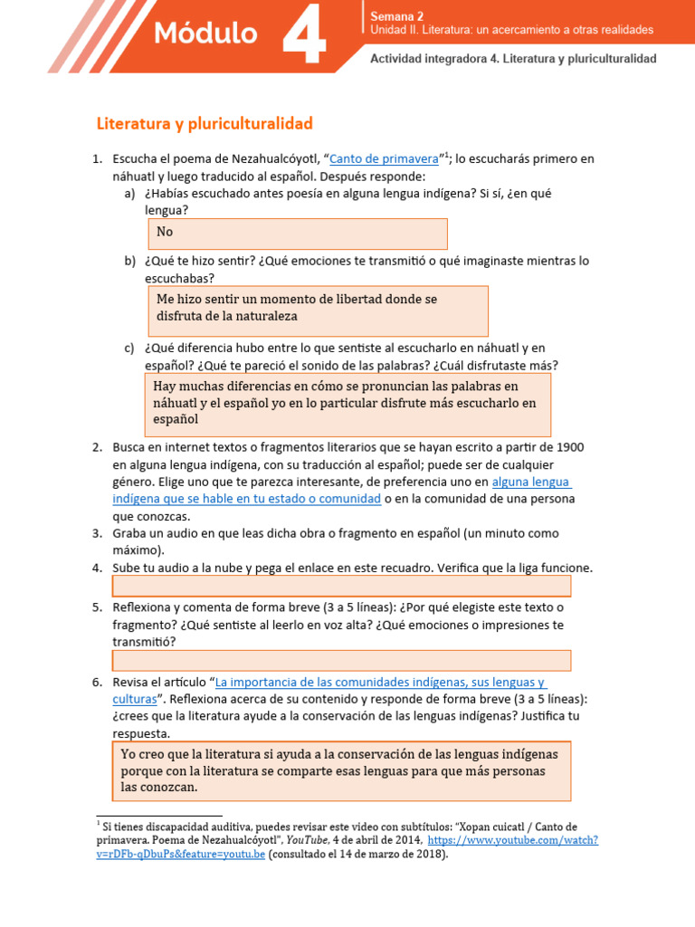 Actividadintegradora 4 Modulo 4 | PDF