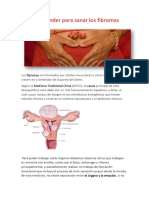 Comprender para Sanar Los Fibromas