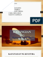 Katangian NG Wika