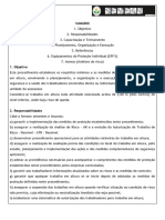 Procedimento e Analise de Risco para Trabalho em Altura