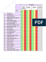 Lista de Cotejo