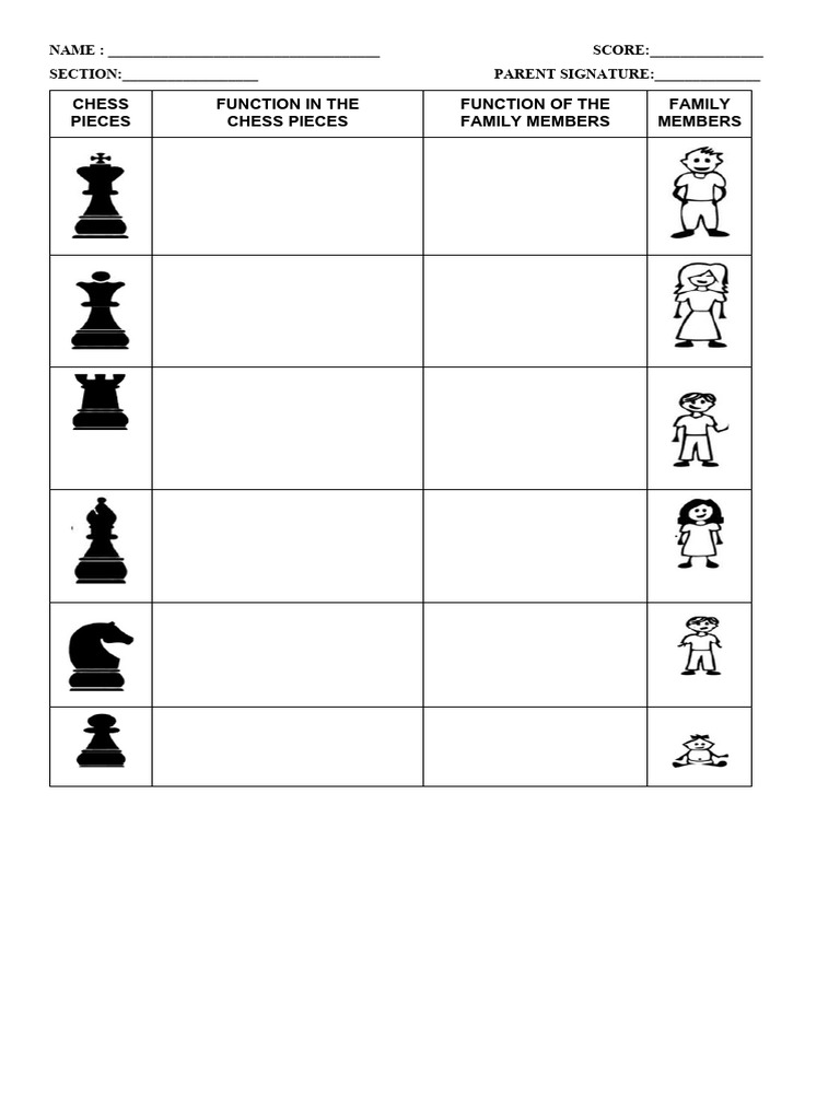 Chess and Scrabble Worksheet Activities | PDF | Chess | Vocabulary