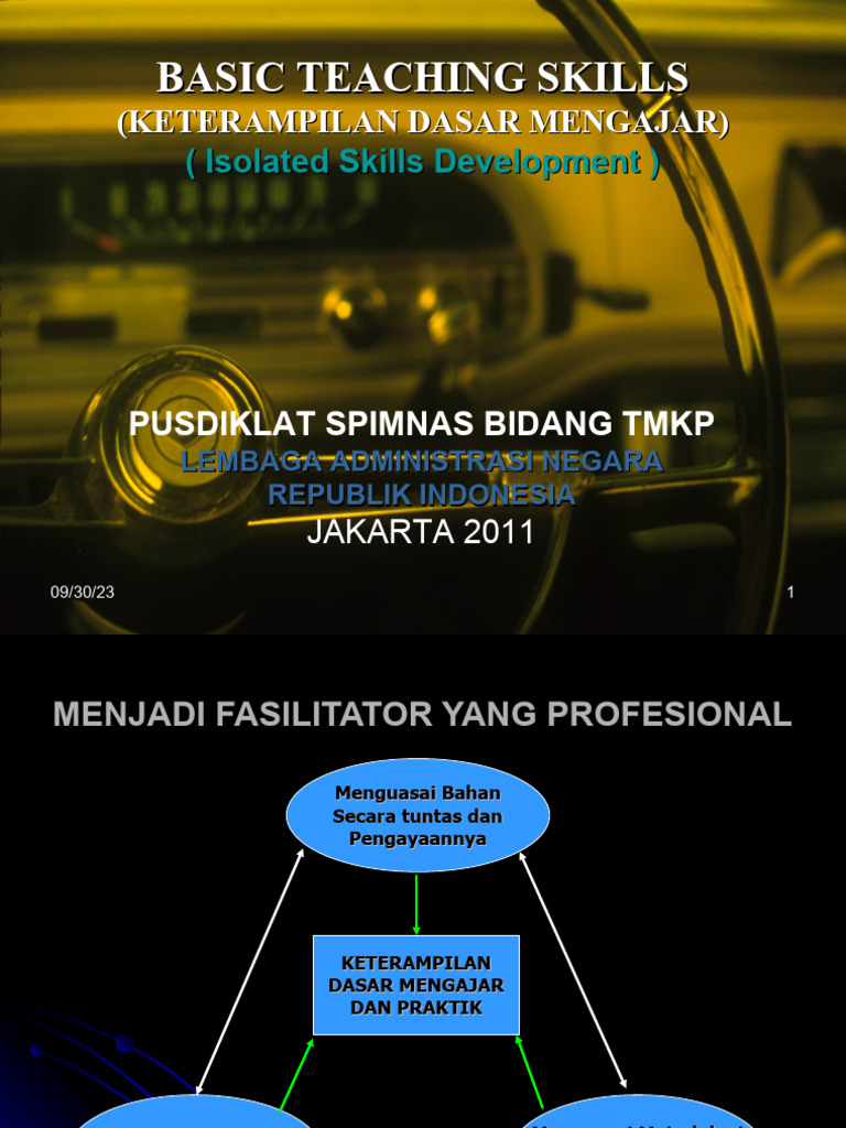 Basic teaching skills pdf