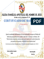 Certificado de Reconocimiento A4 Elegante y Versátil Tonos Dorados