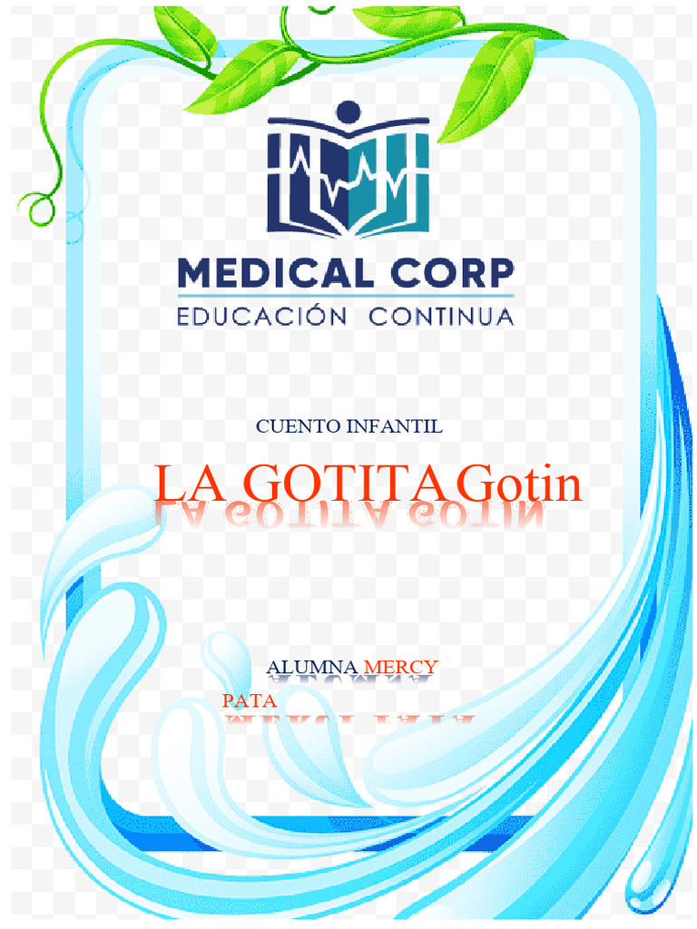 La aventura de Gotin la gotita | PDF