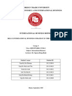 Group 9 Midterm Report International Business