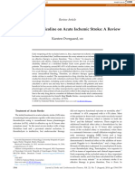 The Effects of Citicoline On Acute Ischemic Stroke: A Review