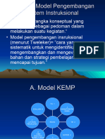 Model Pengembangan Instruksional