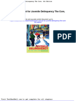 Solution Manual For Juvenile Delinquency The Core 6th Edition Full Download