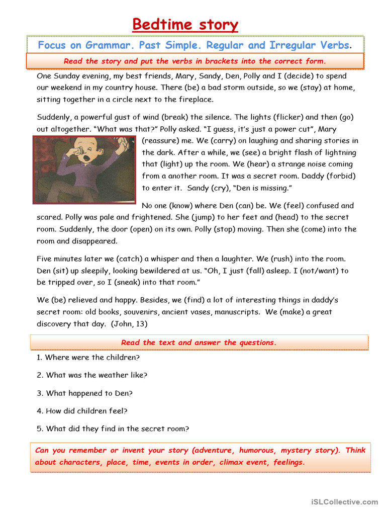 Past Simple. Regular and Irregular Verbs. | PDF