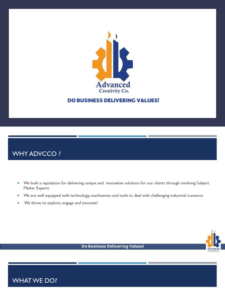 Advanced Industrial Solutions & Services | PDF | Business Process ...