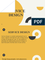 Service Design