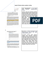 Contoh Logical Fallacies Dalam Academic Writing