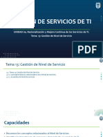 PPT 2022 04 U01 T13 Gestión de Servicios de TI (2401)