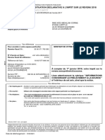 Déclaration de résidence fiscale RC518 | PDF | Fiduciaire