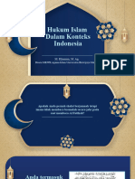Hukum Islam Dalam Konteks Indonesia