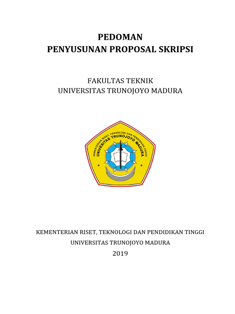 Panduan Proposal Skripsi Teknik | PDF