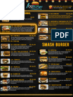 Cardápio 012 Burger