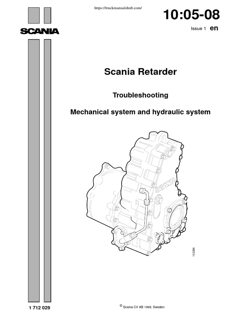 Scania Retarder - Mechanical System and Hydraulic System ...