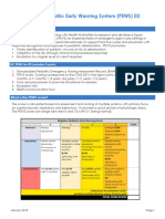 2018 - 01 - 31 BC Pediatric Early Warning System (PEWS) ED Overview