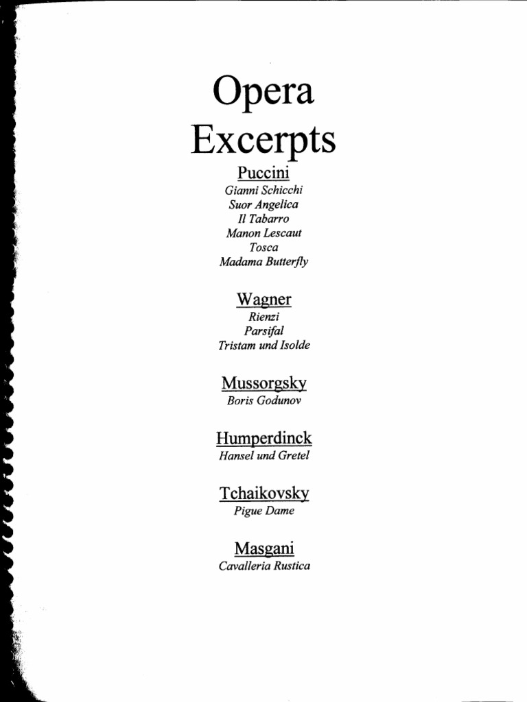 Opera Volume III | PDF