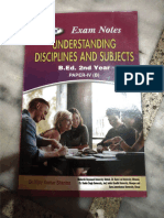 Understanding Discipline and Subject (4) YR 2