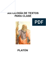 Antología de Textos de Platón