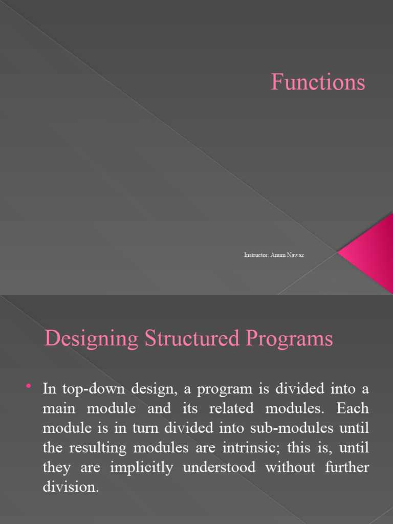 07 Functions | PDF