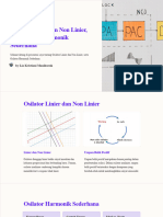 Lia Kristiani Manihuruk - Osilator Linier Dan Non Liniear, Dan Osilator Harmonik Sederhana