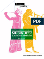 Louvre Musiques! Échos de Lantiquite Dossier-Pedagogique