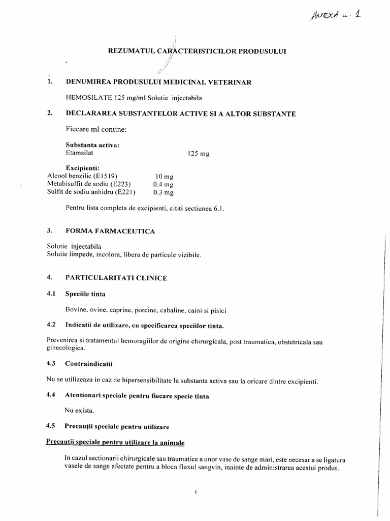 Hemosilate Modif 1 | PDF