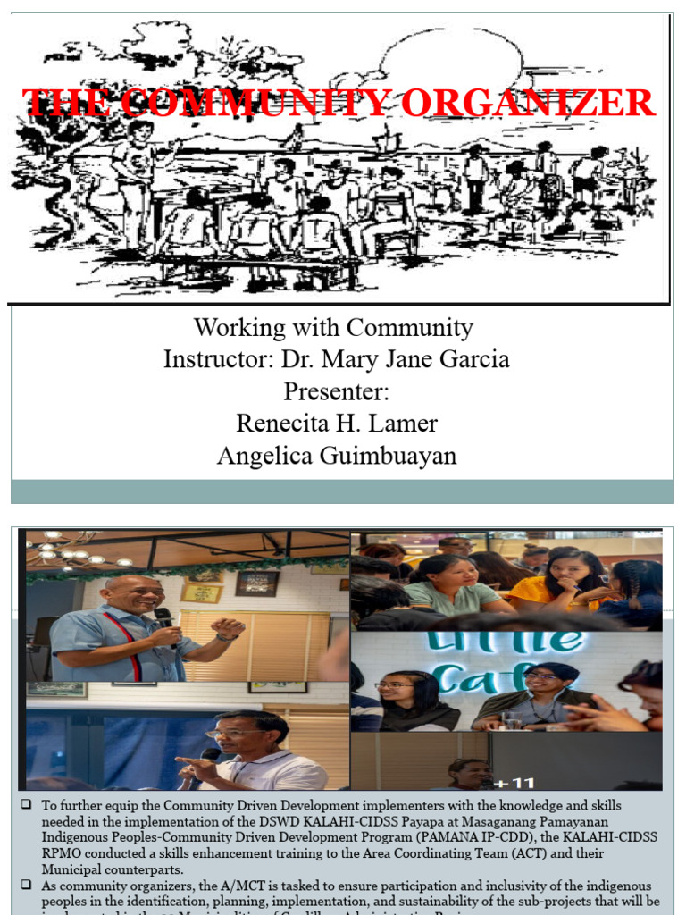 The Community Organizer PDF