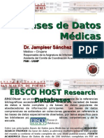 Bases de Datos de Medicina