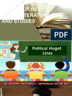 Organizing Relevant Literature and Studies
