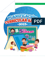 Planificación Curricular Anual 2023 - QUINTO Y SEXTO