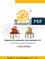 Manual de Instalación Del Mezclador JS 搅拌机安装 西语