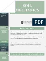 Unconfined Compressive Test