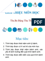 1. Giới Thiệu, KN Bệnh Sinh