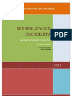 Sensibilizacion Encubierta