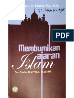 Membumikan Ajaran Islam Safrilsyah