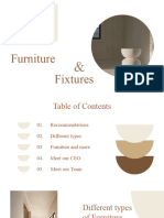 Furniture and Fixtures Minimal Presentation Cream Variant