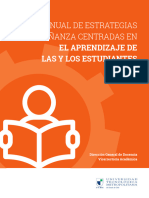 Manual de Estrategias de Enseñanza Centradas en El Aprendizaje de Estudiantes