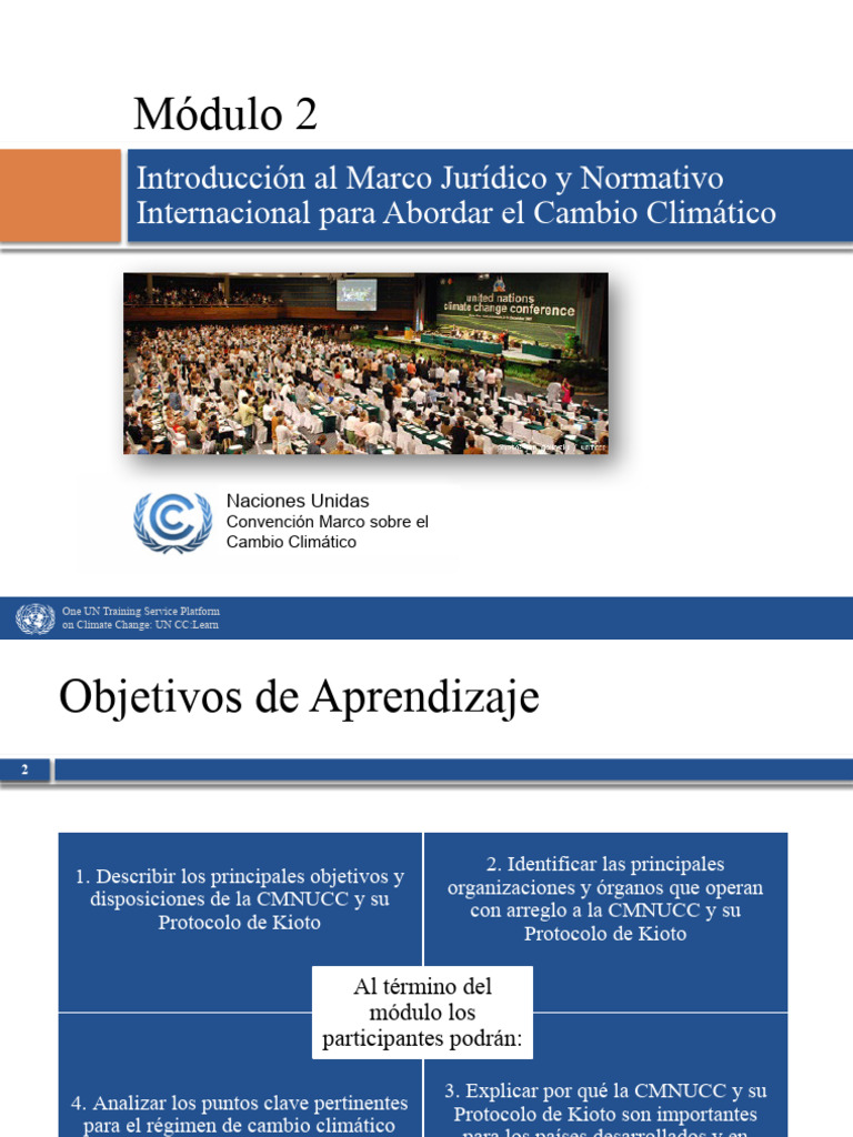 Módulo 2 Marco Jurídico y Normativo Internacional para Abordar El ...
