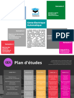 Plaquette Génie Electrique Automatique