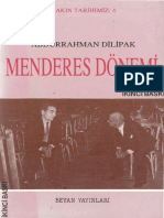 Menderes Donemi-Abdurrahman Dilipak